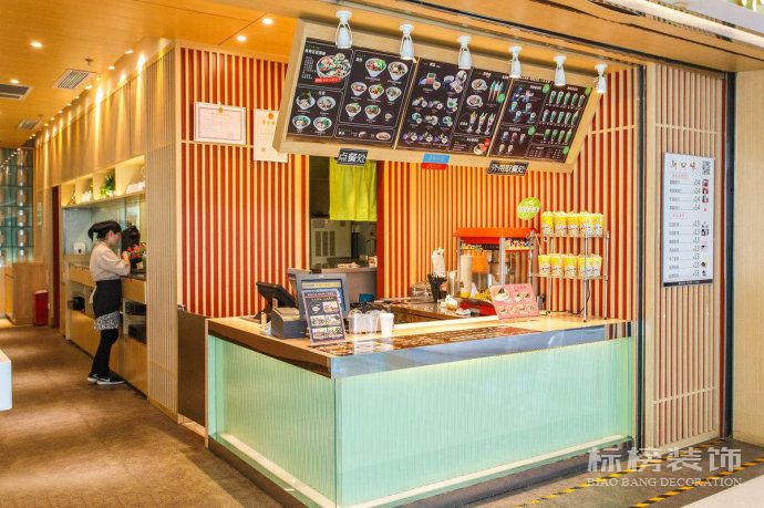 布兰诺奶茶门店装修奶茶店装修公司怎样选？